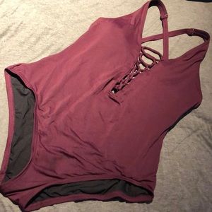 Michael Kors one piece bathing suit- size 10